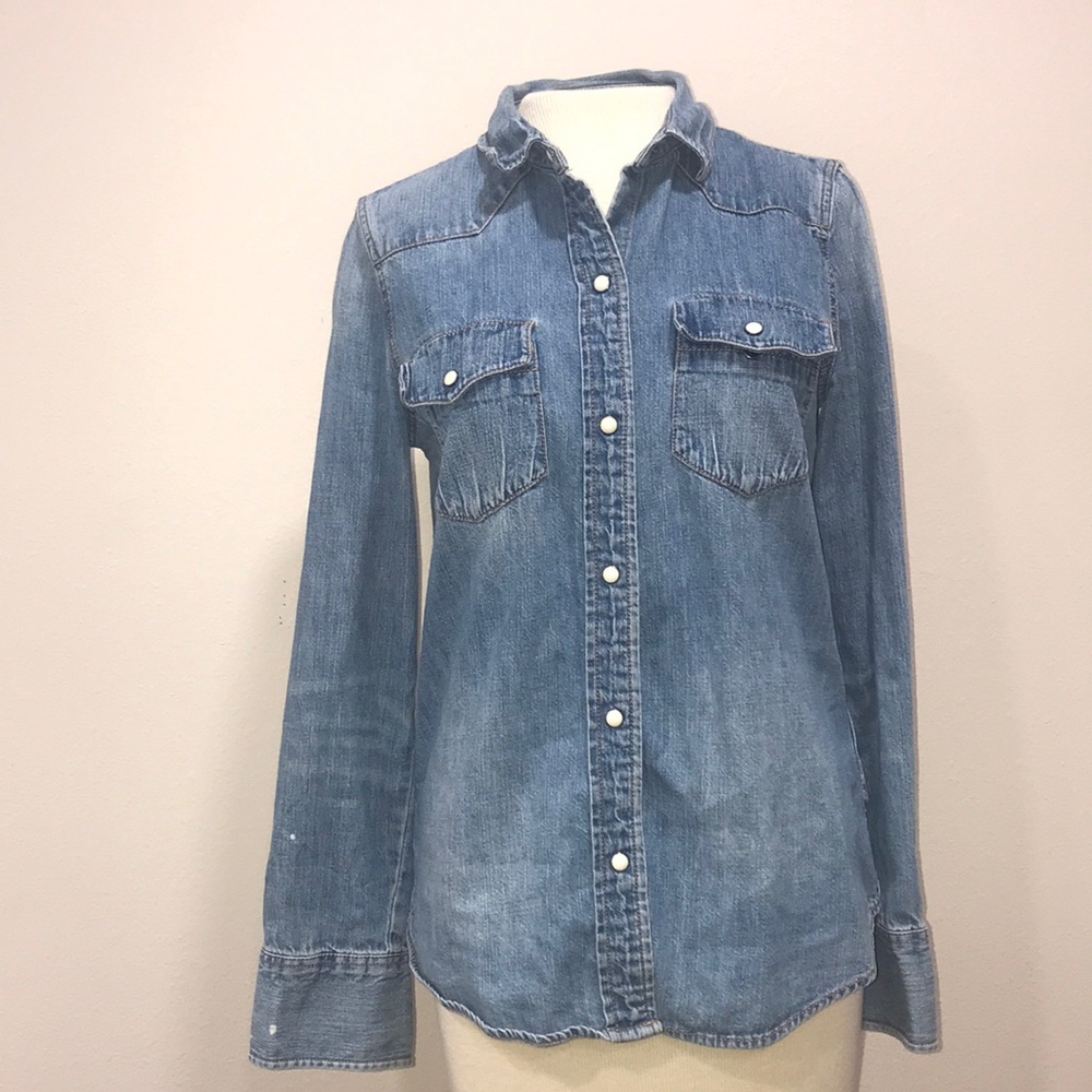 J Crew denim shirt